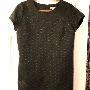 Xhilaration XL patterned & textured shift dress